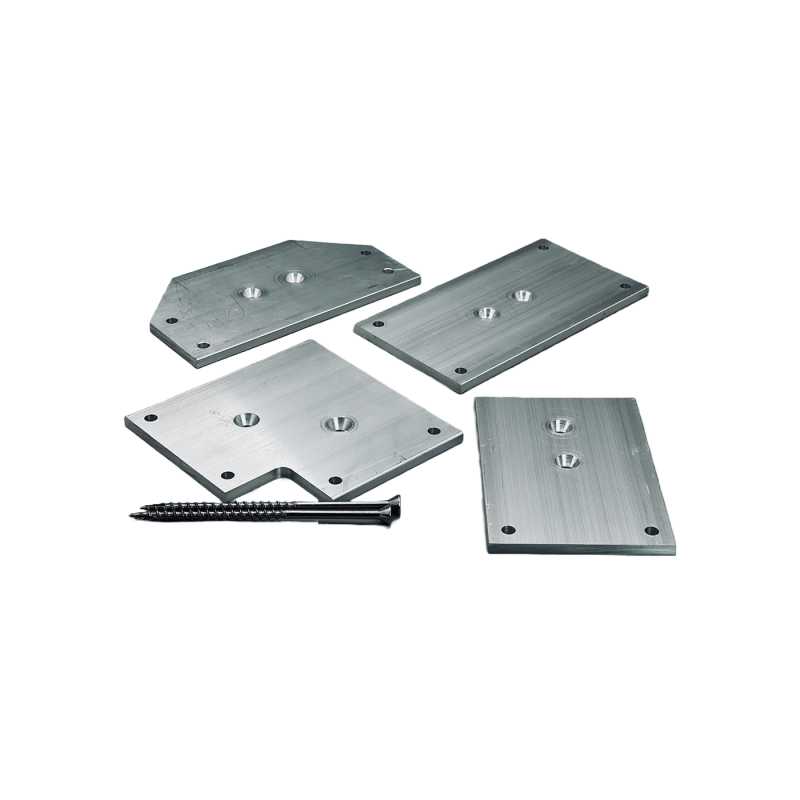 Monteringsbrakett feste till overlegg Aluminium