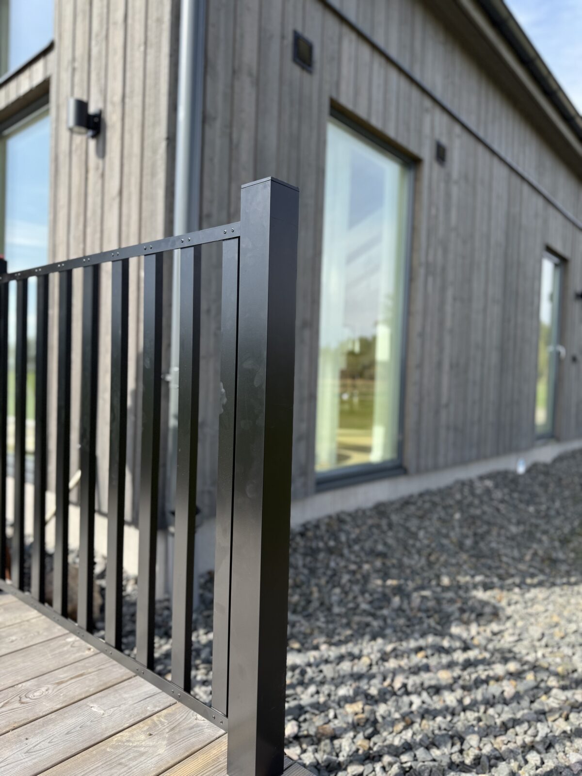 Lagan balkongrekkverk-gjerdeseksjon aluminium - Bilde 3